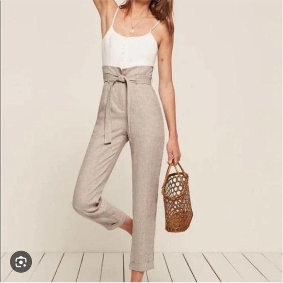 Reformation Fulton Linen Jumpsuit - Picture 2 of 14